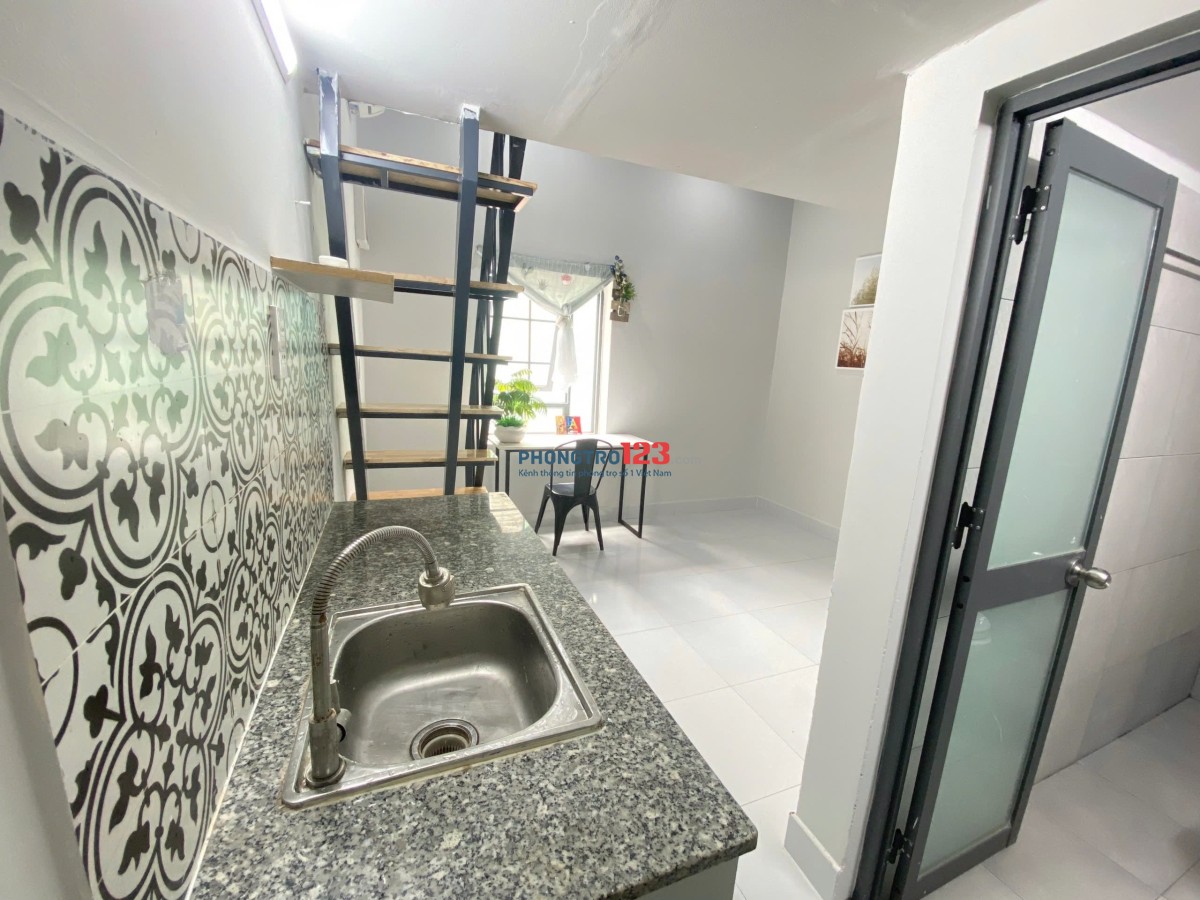  PHÒNG TRỌ GÁC LỬNG – FULL NỘI THẤT – TÂN BÌNH Địa chỉ: 21 Tự Lập, Quận Tân Bình
