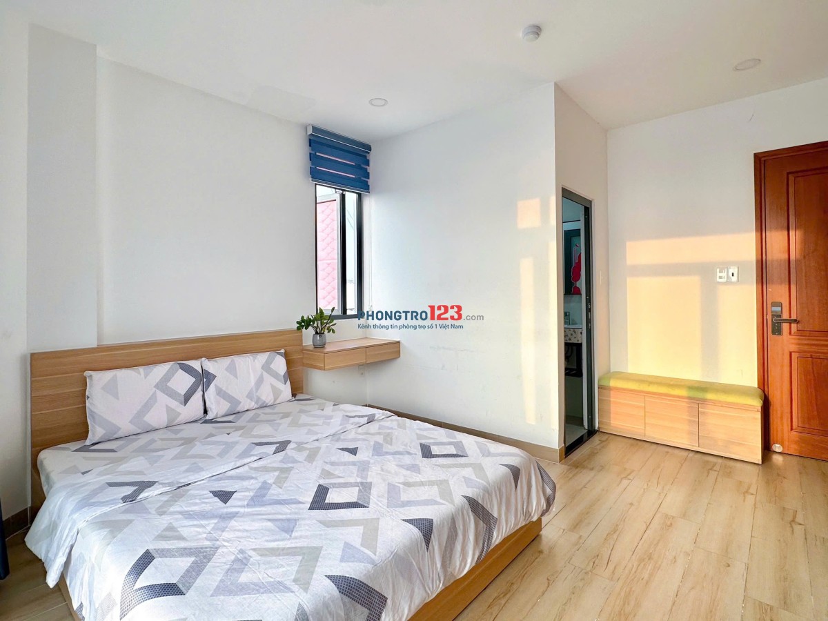 CHO THUÊ CĂN HỘ STUDIO Q8 BAN CÔNG MÁY GIẶT RIÊNG