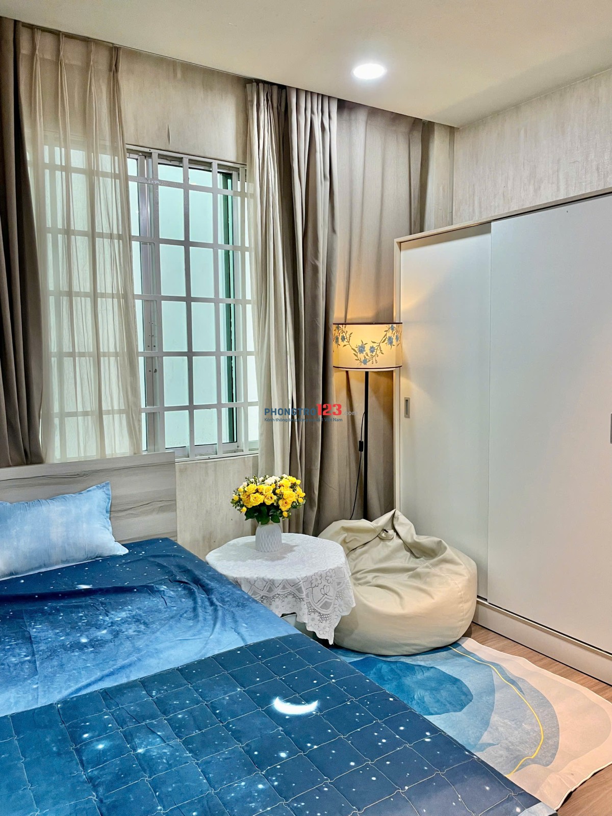 Căn Hộ Studio cho thuê quận 1 gần chợ Tân Định, mặt tiền đường Thạch Thị Thanh