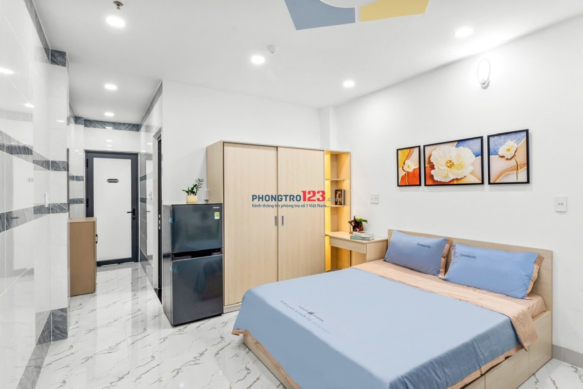 CĂN HỘ 1PN FULL NỘI THẤT – LÊ TRỰC / HOÀNG HOA THÁM – CHỈ 7TR6
