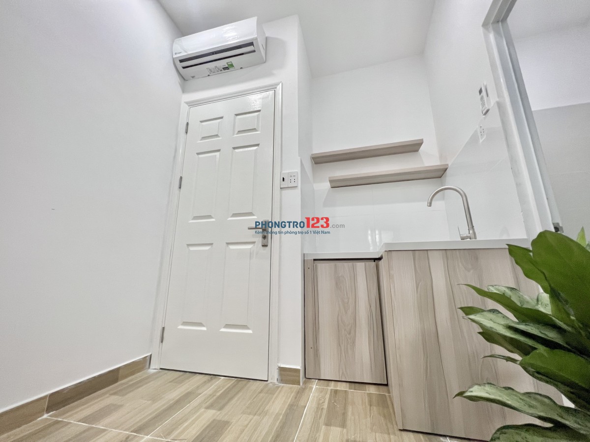 PHÒNG TRỌ FULL NỘI THẤT MỚI CỬA SỔ LỚN THOÁNG BÌNH THẠNH GẦN ĐẠI HỌC VĂN LANG-LH:0932985900 (LUCAS)
