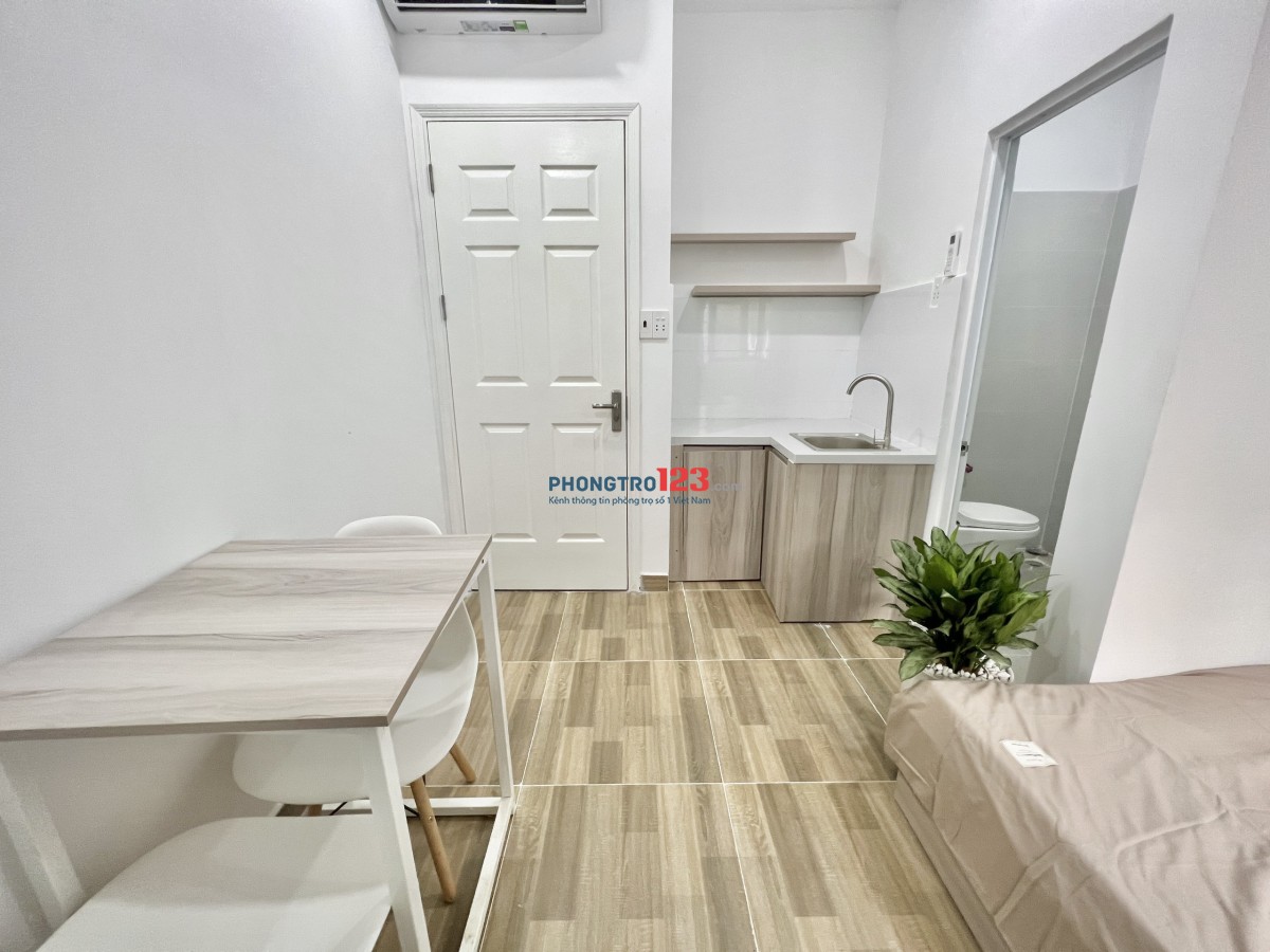 PHÒNG TRỌ FULL NỘI THẤT MỚI CỬA SỔ LỚN THOÁNG BÌNH THẠNH GẦN ĐẠI HỌC VĂN LANG-LH:0932985900 (LUCAS)