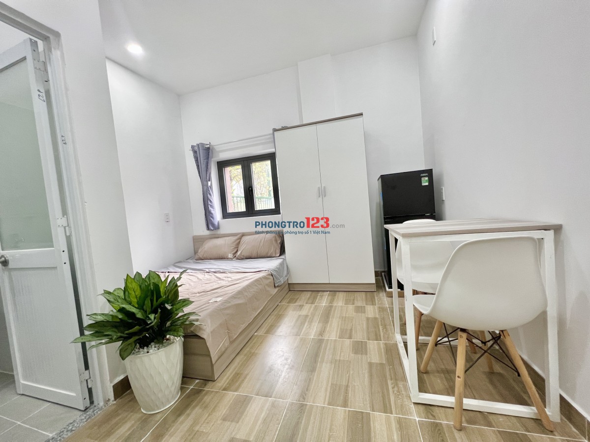 PHÒNG TRỌ FULL NỘI THẤT MỚI CỬA SỔ LỚN THOÁNG BÌNH THẠNH GẦN ĐẠI HỌC VĂN LANG-LH:0932985900 (LUCAS)