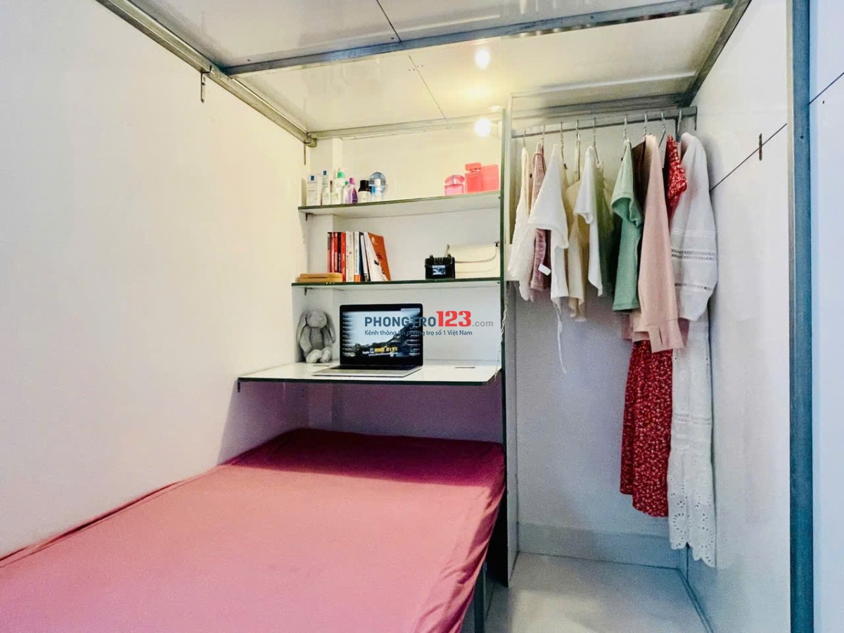 Phòng Sleep Box Cao Cấp Đầy Đủ Tiện Nghi đường Trần Não TP Thủ Đức