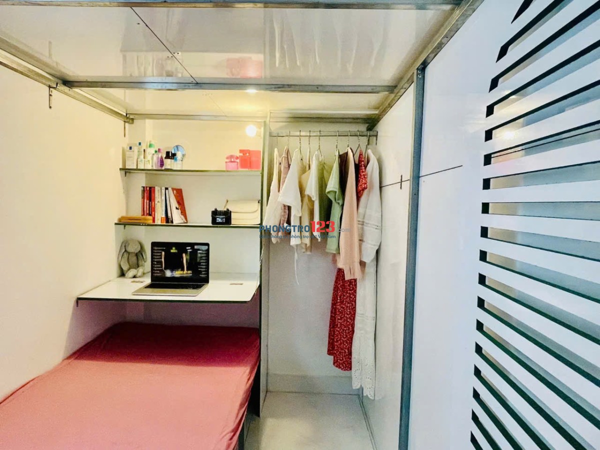 Phòng Sleep Box Cao Cấp Đầy Đủ Tiện Nghi đường Trần Não TP Thủ Đức