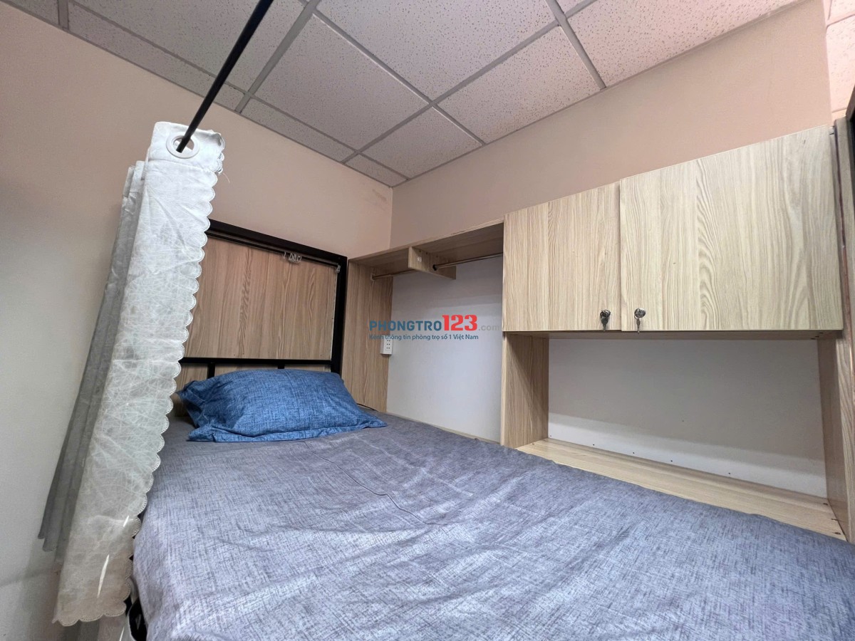 Phòng Sleep Box Cao Cấp Đầy Đủ Tiện Nghi cạnh Đại Hoc Công Thương Tân Phú