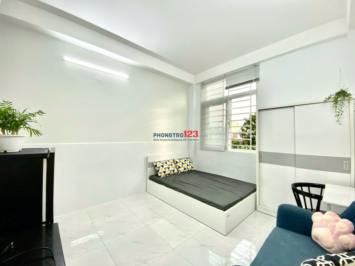 CHO THUÊ PHÒNG TRỌ FULL NỘI THẤT CỬA SỔ LỚN ỞBÌNH THẠNH GẦN ĐẠI HỌC VĂN LANG