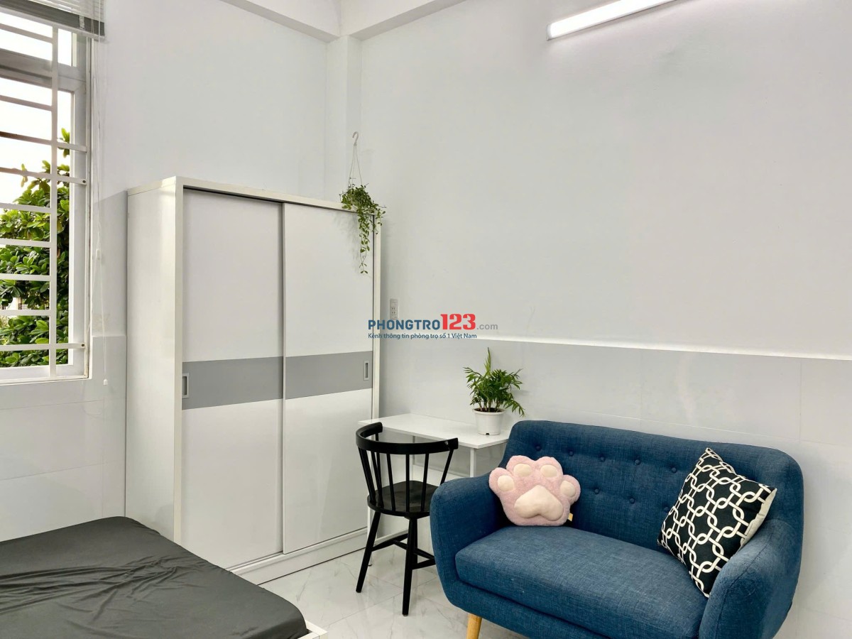 CHO THUÊ PHÒNG TRỌ FULL NỘI THẤT CỬA SỔ LỚN ỞBÌNH THẠNH GẦN ĐẠI HỌC VĂN LANG