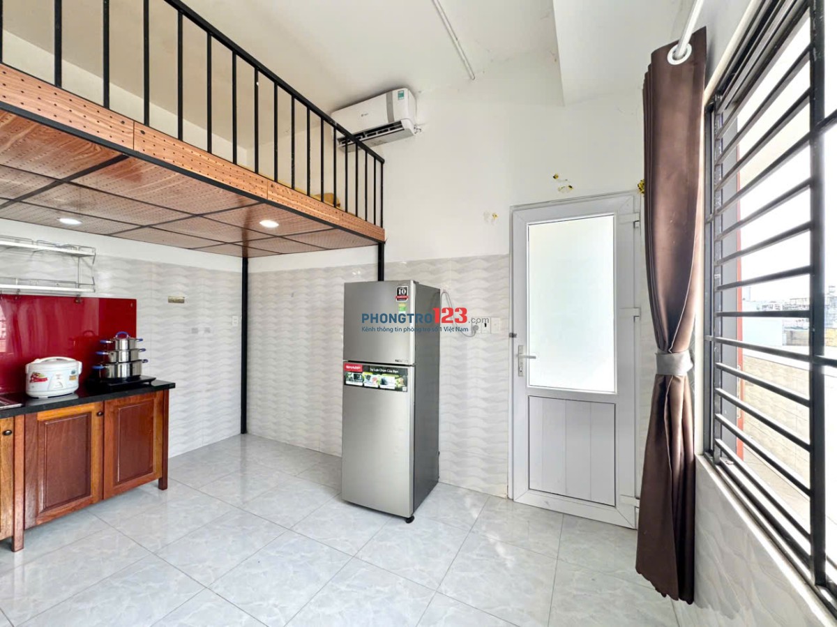 PHÒNG GÁC DUPLEX FULL NT NGAY LÝ THƯỜNG KIỆT, LỮ GIA