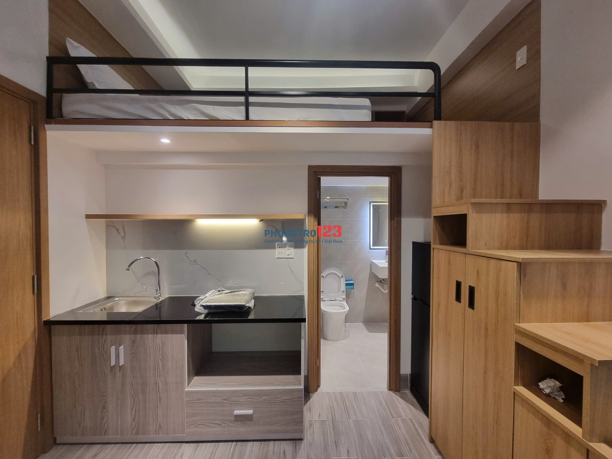 STU BAN CÔNG | DUPLEX CỬA SỔ - 35M2 - NHÀ MỚI 100% - GẦN UFM - SC VIVO - TDTU - LOTTE