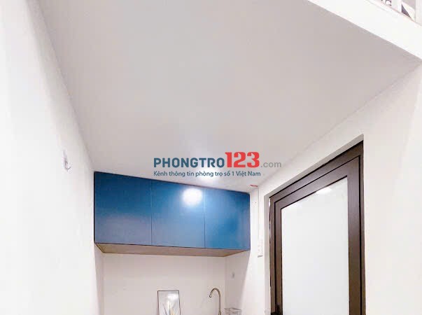 Phòng trọ gác lửng full nội thất Tân Bình gần Đại học Văn Hiến