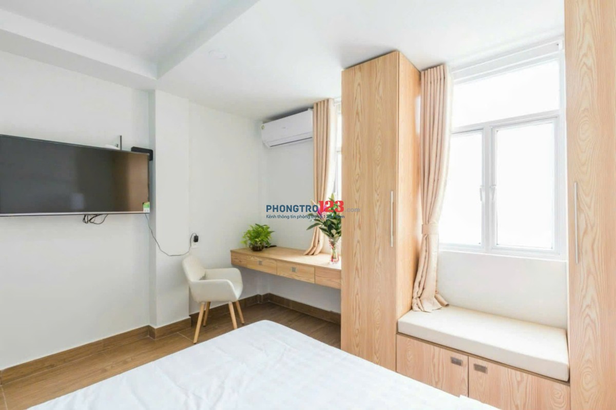 CHO THUÊ CĂN HỘ STUDIO QUẬN 1 FULL NỘI THẤT, CỬA SỔ NGAY VINCOM ĐỒNG KHỞI