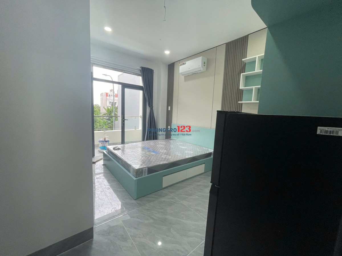 Khai trương phòng mới keng giá 4tr5 có ban công, Full nội thất Cát Lái