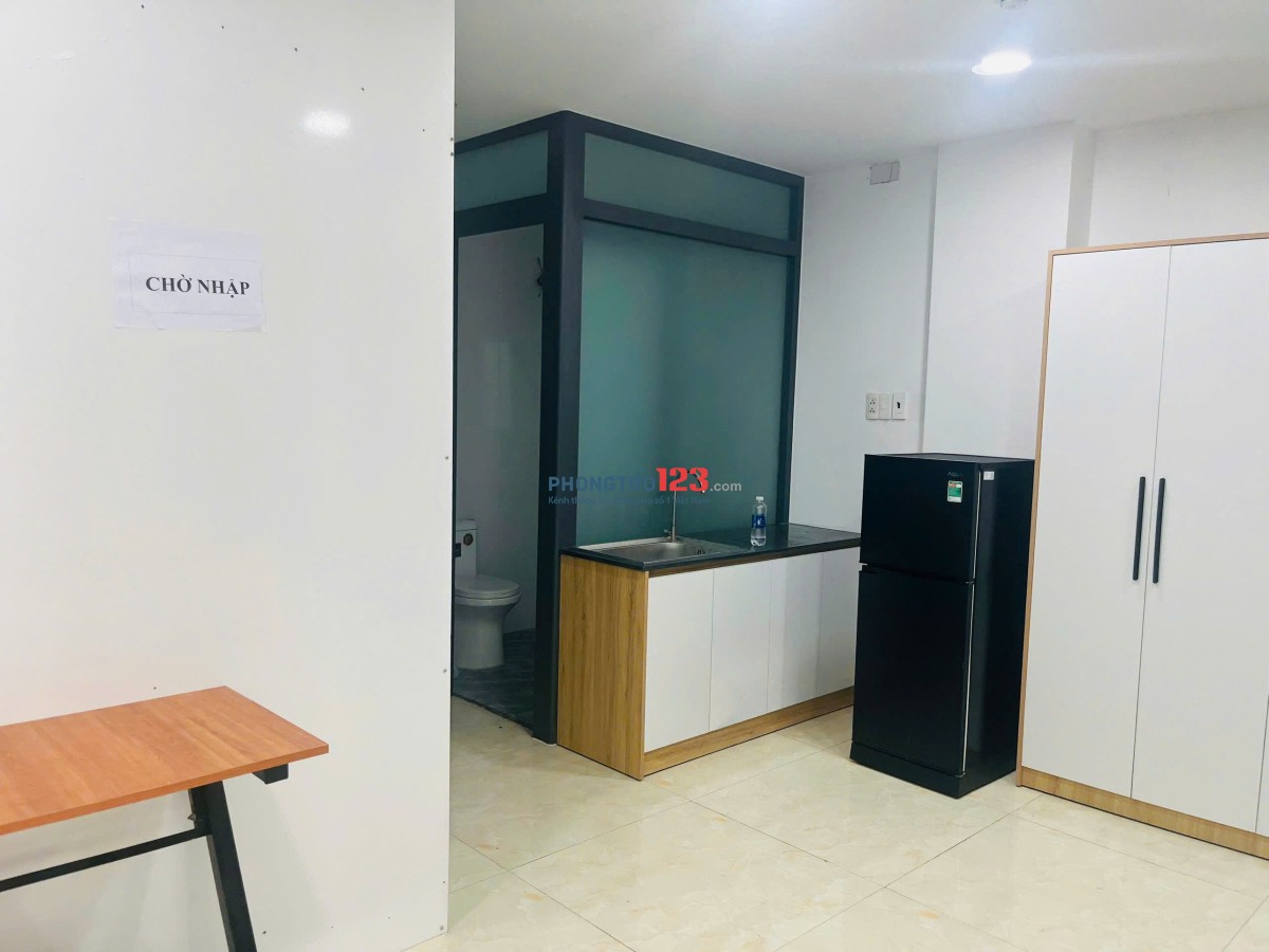 Cho Thuê Căn Hộ Studio Full Nội Thất Tại Phường 2, Tân Bình