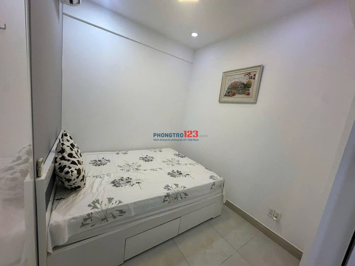 C/c Harmona, Trương Công Định, Tân BÌnh: rộng 75m2, 2p ngủ,NT, 12tr/th