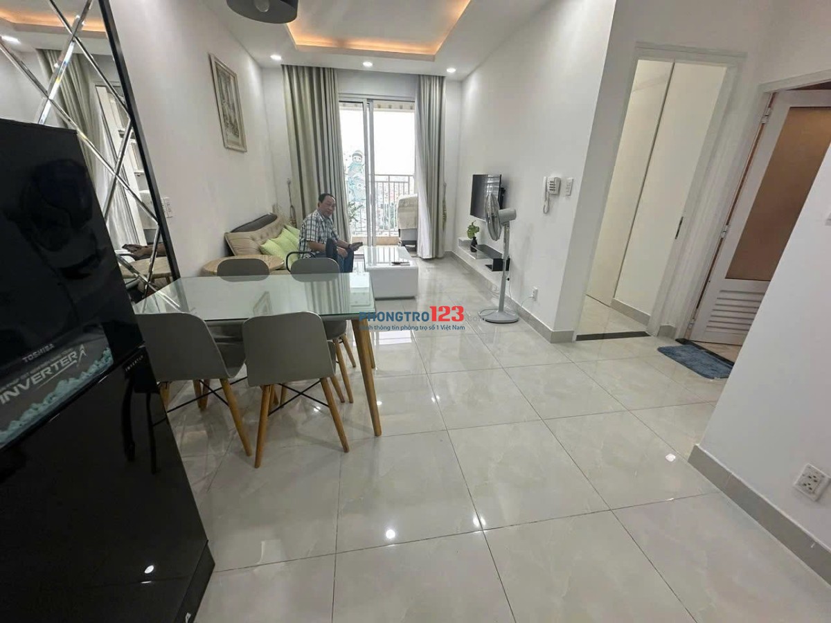 C/c Harmona, Trương Công Định, Tân BÌnh: rộng 75m2, 2p ngủ,NT, 12tr/th
