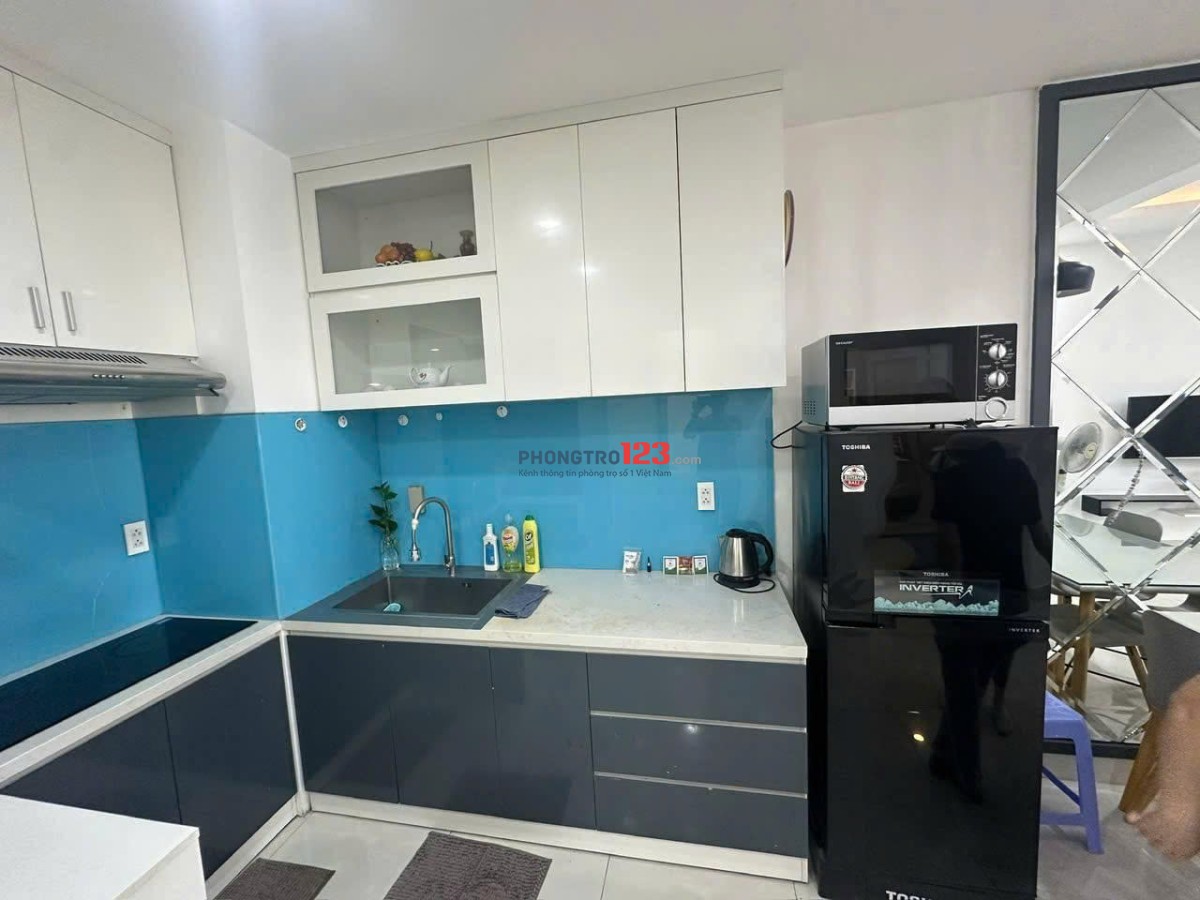 C/c Harmona, Trương Công Định, Tân BÌnh: rộng 75m2, 2p ngủ,NT, 12tr/th