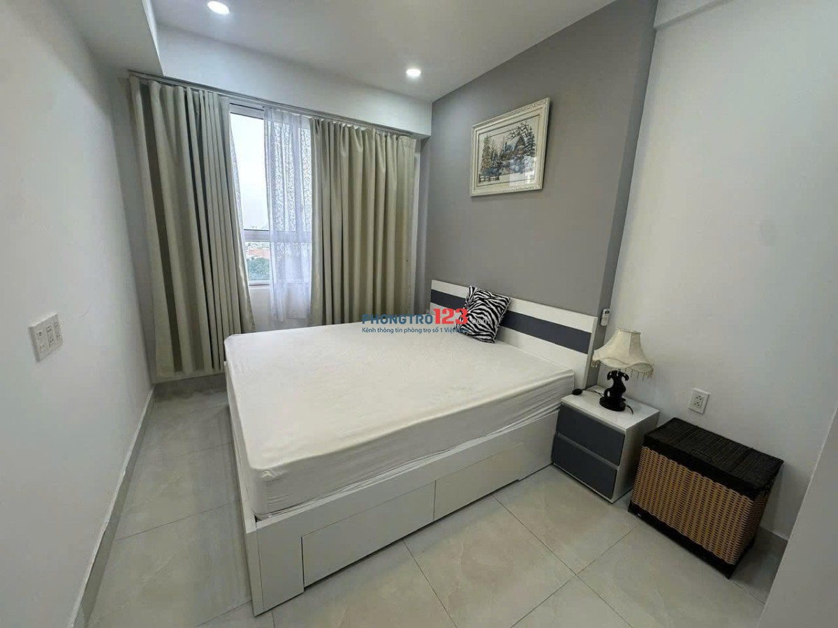 C/c Harmona, Trương Công Định, Tân BÌnh: rộng 75m2, 2p ngủ,NT, 12tr/th