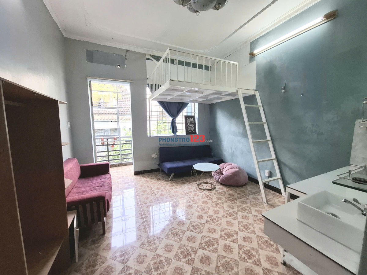  PHÒNG TRỌ BAN CÔNG CÓ GÁC - FULL NỘI THẤT – NGUYỄN VĂN ĐẬU – GẦN VĂN LANG, HUTECH Ở ĐƯỢC 3 NGƯỜI