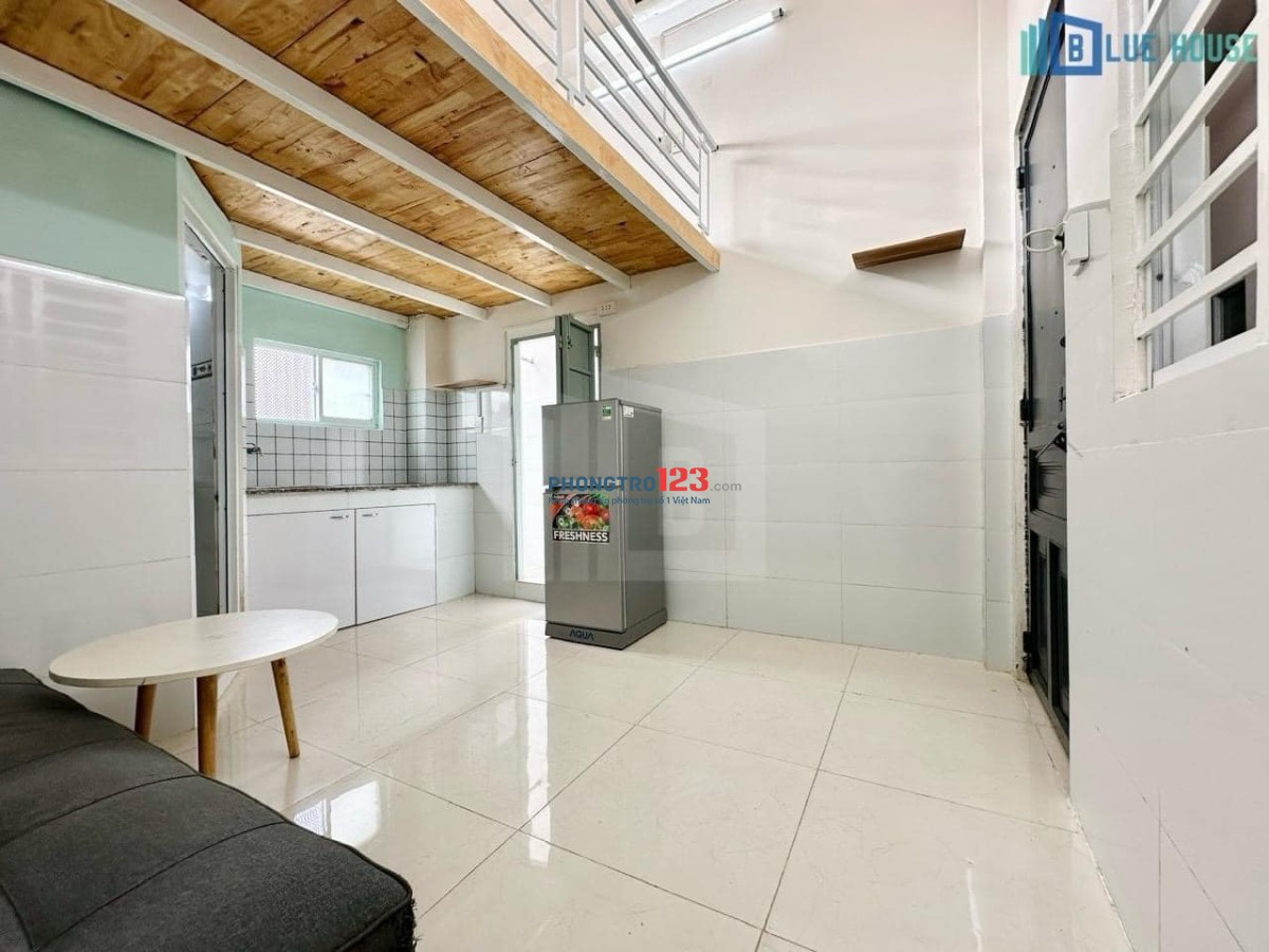 phòng trọ sinh viên duplex view kính ở 3-4 bạn thoải mái gác 1m7 ngay Cộng Hoà - Tân Bình