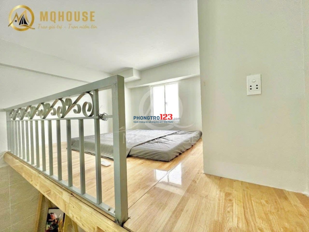cho thuê duplex cửa sổ trời Ngay vòng xoay Lê Đại Hành - 5p qua Đại Học Bách Khoa