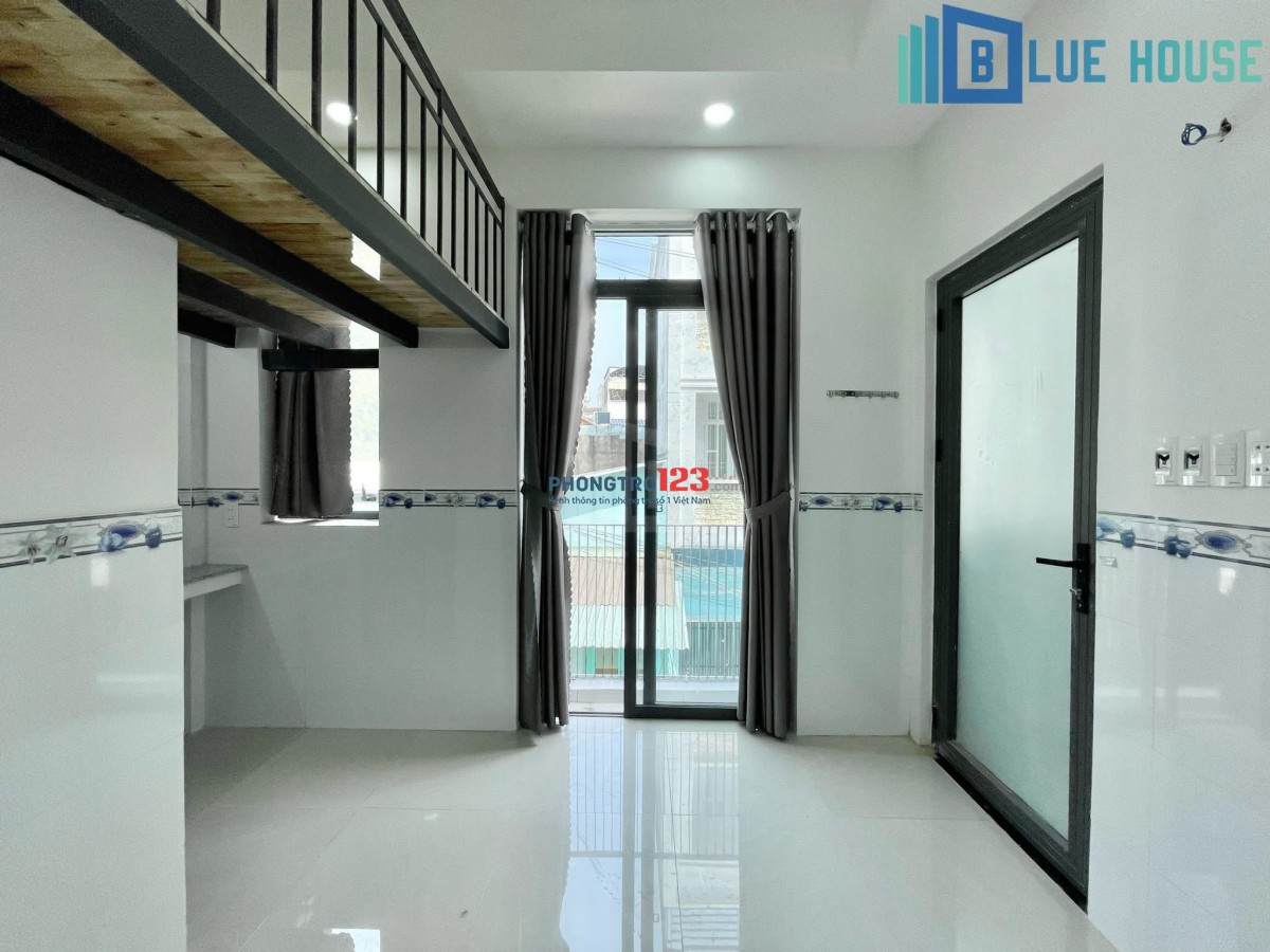 CHO THUÊ PHÒNG TRỌ SINH VIÊN DUPLEX BAN CÔNG ĐI BỘ QUA ĐẠI HỌC CÔNG THƯƠNG - AEON TÂN PHÚ 2p