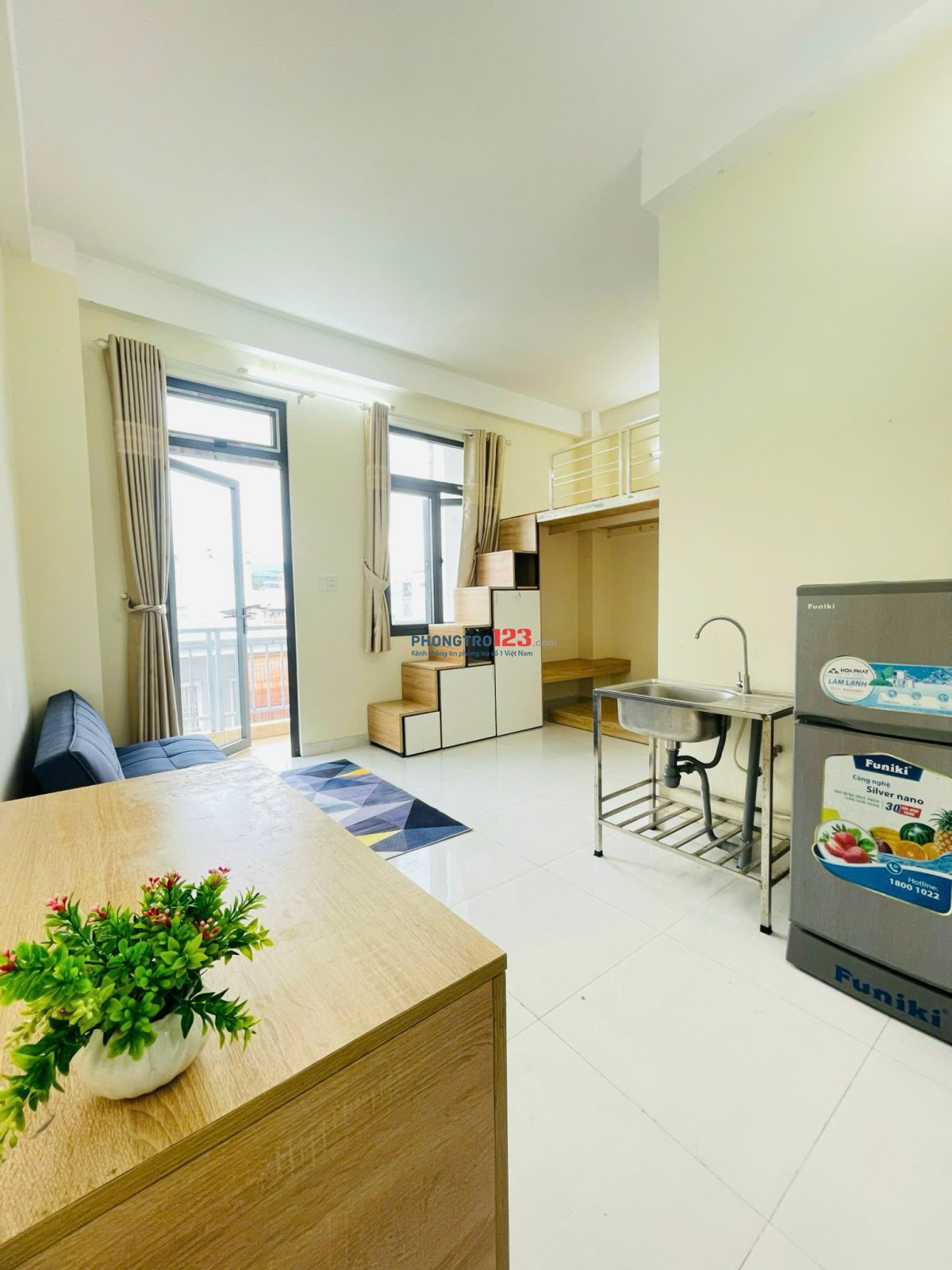 PHÒNG TRỌ BAN CỰC XINH NỘI THẤT ĐẦY ĐỦ Ở ĐƯỢC 3,4 NGƯỜI NƠ TRANG LONG GẦN VĂN LANG HUTECH 0986969336