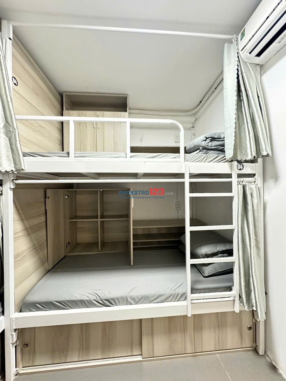 Ký túc xá Sleepbox thoáng mát tại Quận Tân Bình, giá từ 1tr4/Người/tháng