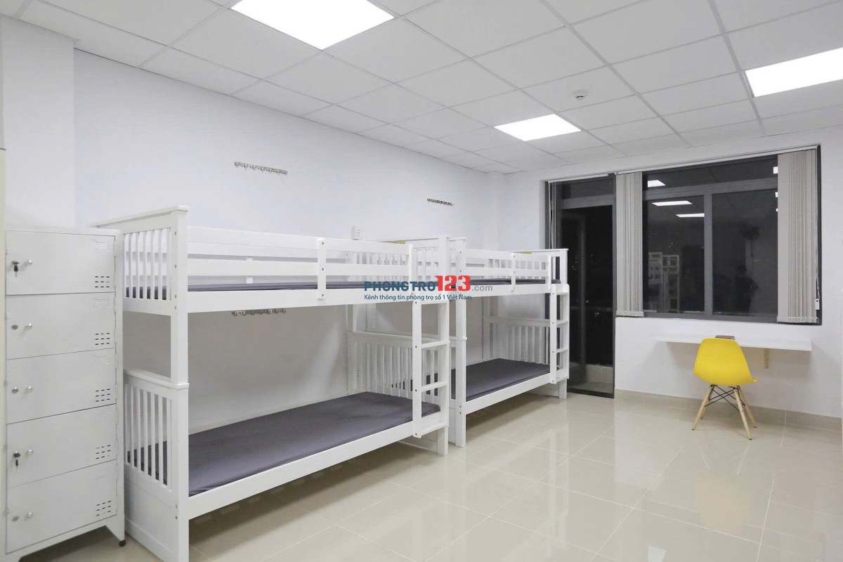Ký túc xá Sleepbox thoáng mát tại Quận Tân Bình, giá từ 1tr4/Người/tháng