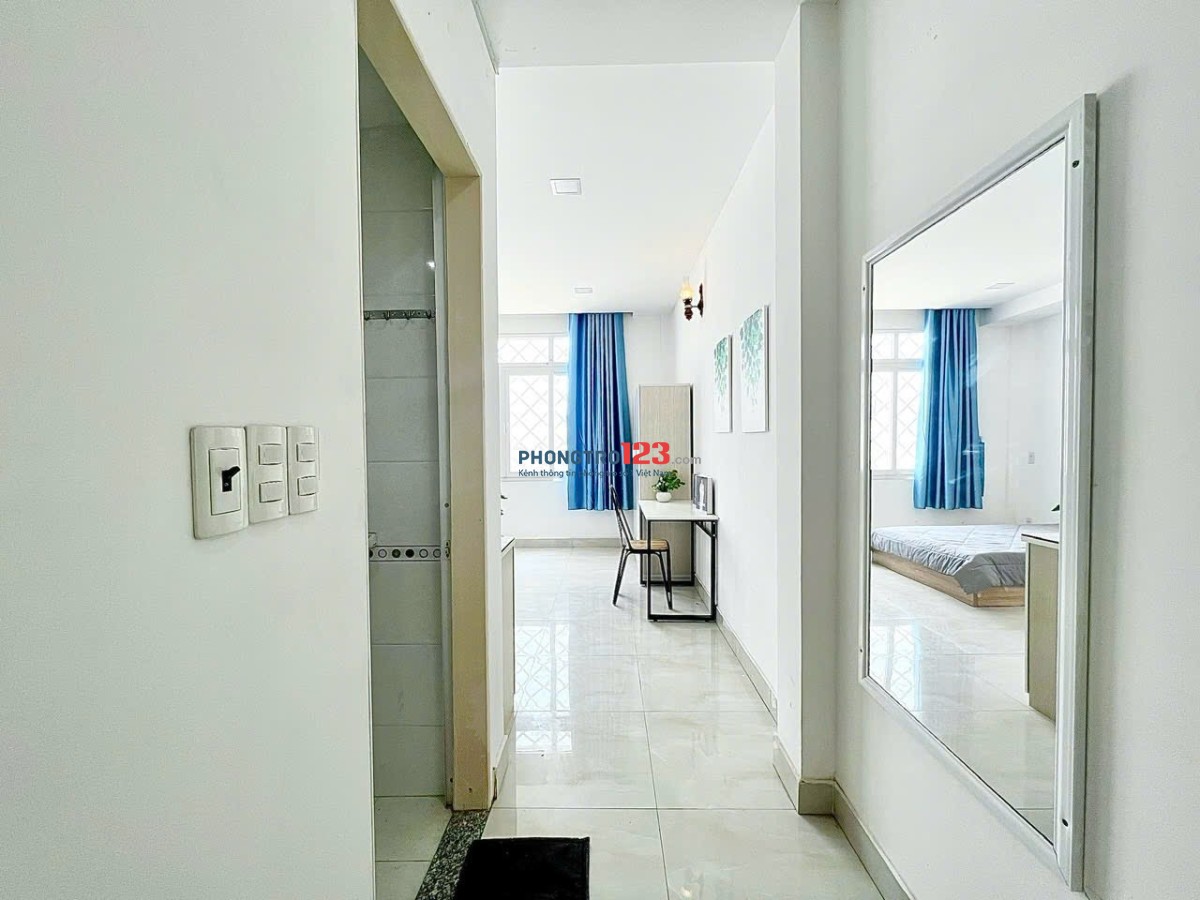 Cho thuê căn hộ full nội thất quận 4 gần ĐH Luật, ĐH Nguyễn Tất Thành