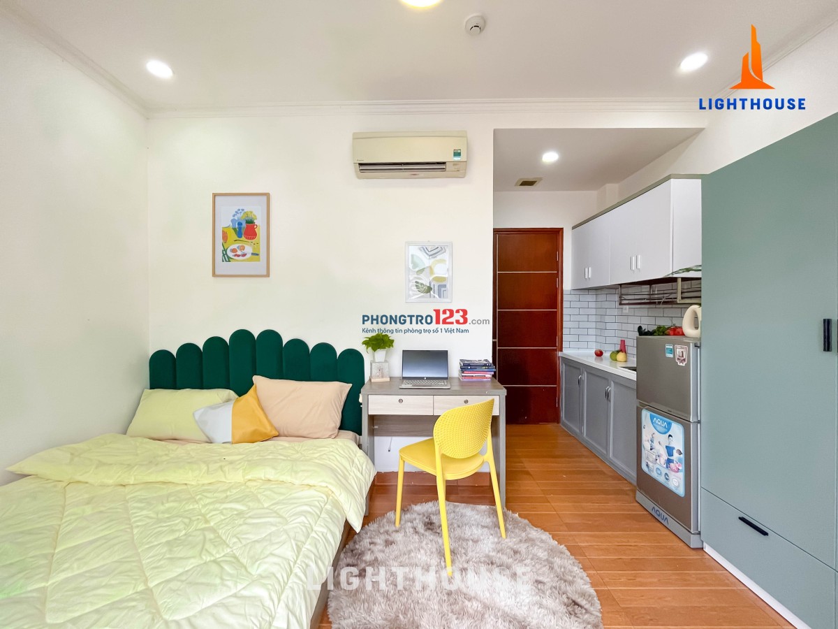 STUDIO NỘI THẤT ĐẦY ĐỦ - NHƯ HÌNH GẦN LOTTE CỘNG HÒA, K300 TÂN BÌNH