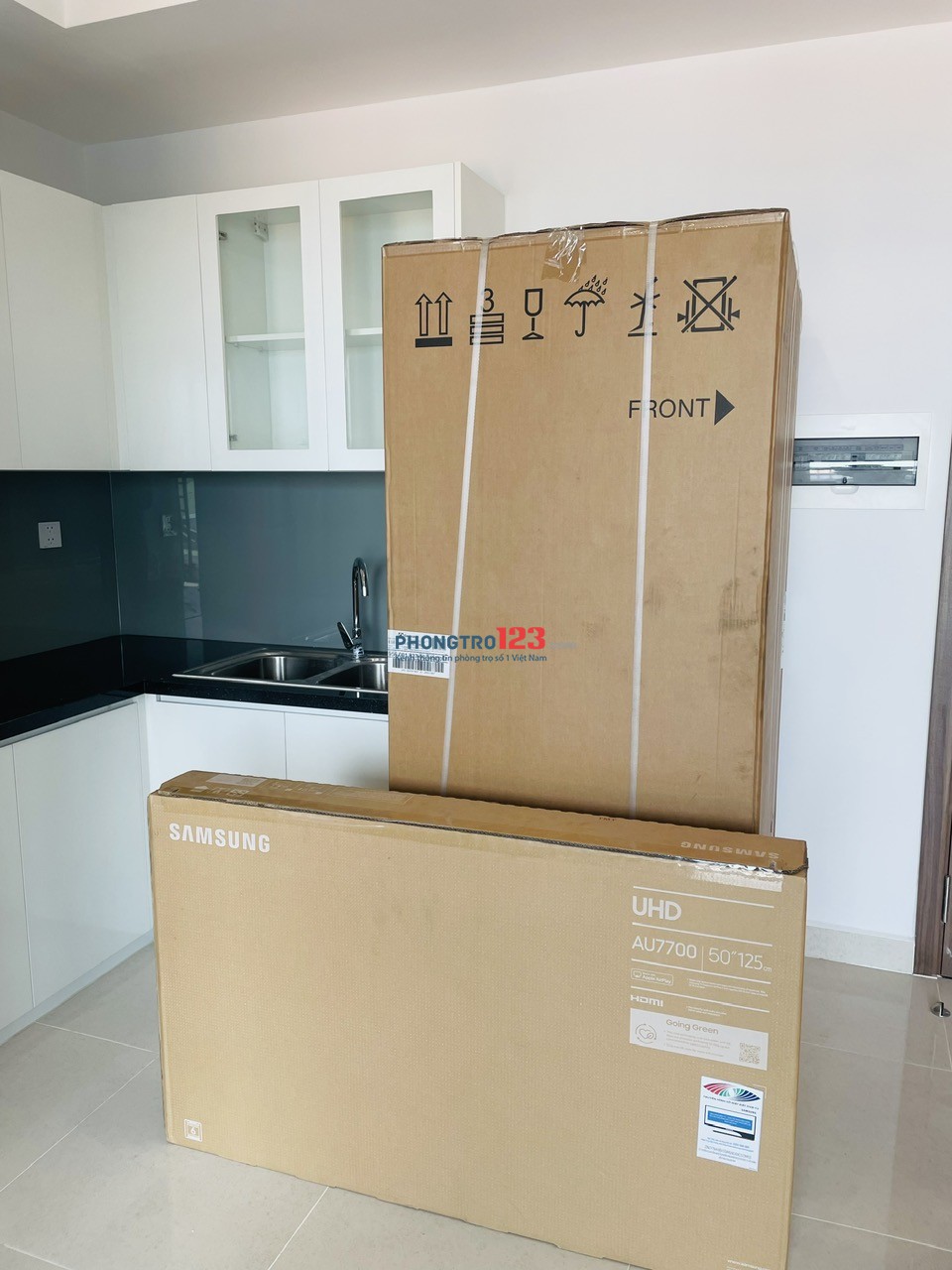 Cho thuê căn hộ mới 100%, đầy đủ nội thất, dọn vào ở ngay - The Rivana