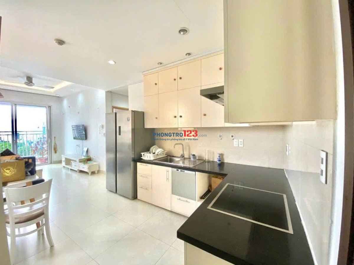 Chung cư Melody, 869 Âu cơ, P14, Tân Phú: 75m2,2p ngủ, Nội thất, 12tr/th