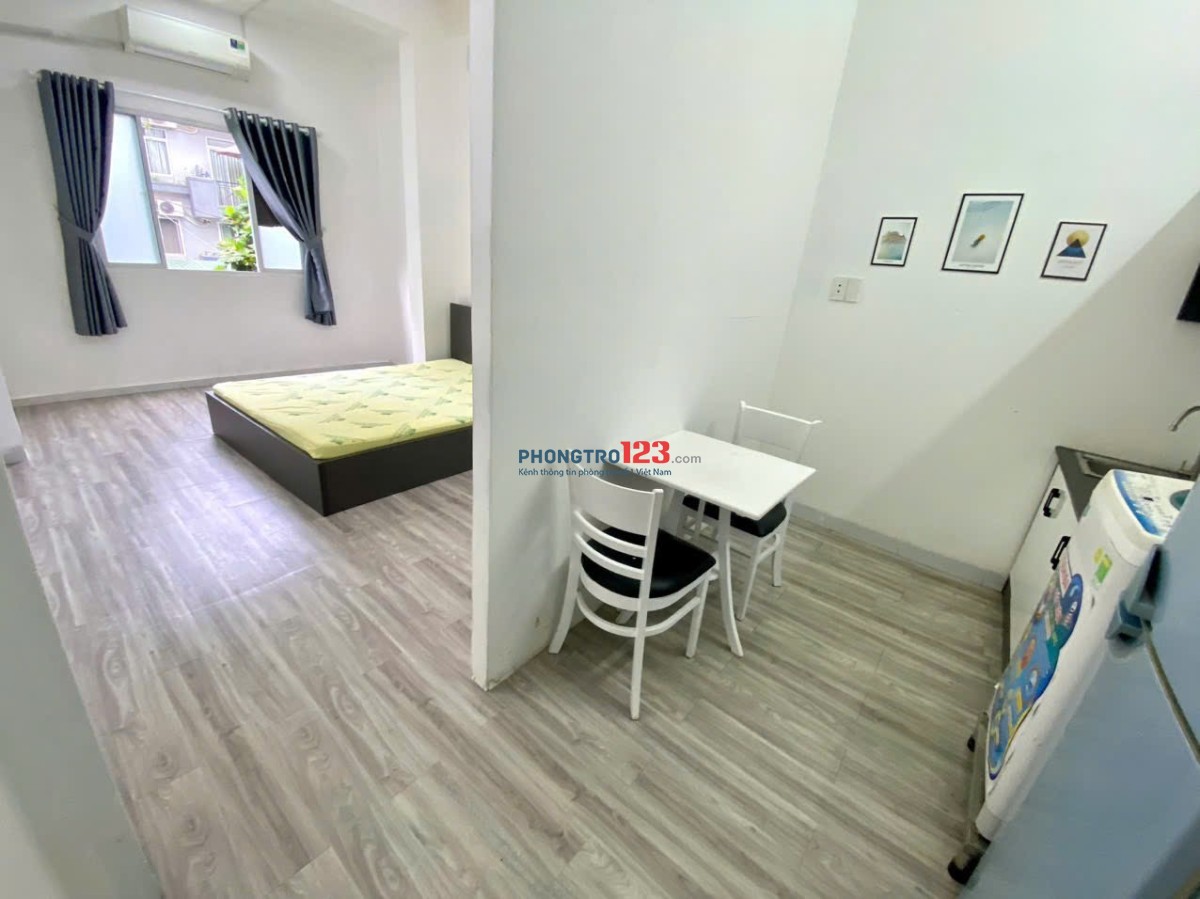 CĂN STUDIO NGUYỄN HỮU CẢNH - FREE XE GIẶT SẤY - TRỐNG SẴN - 7TR