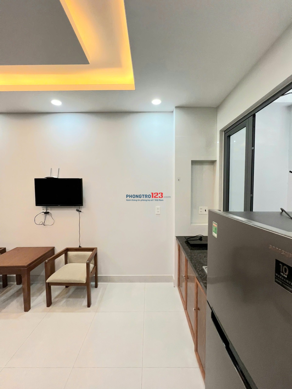 Căn Hộ Dịch Vụ Có Dọn Phòng, Thang Máy, Máy Giặt Riêng - Nơ Trang Long, Gần Chợ Bà Chiểu