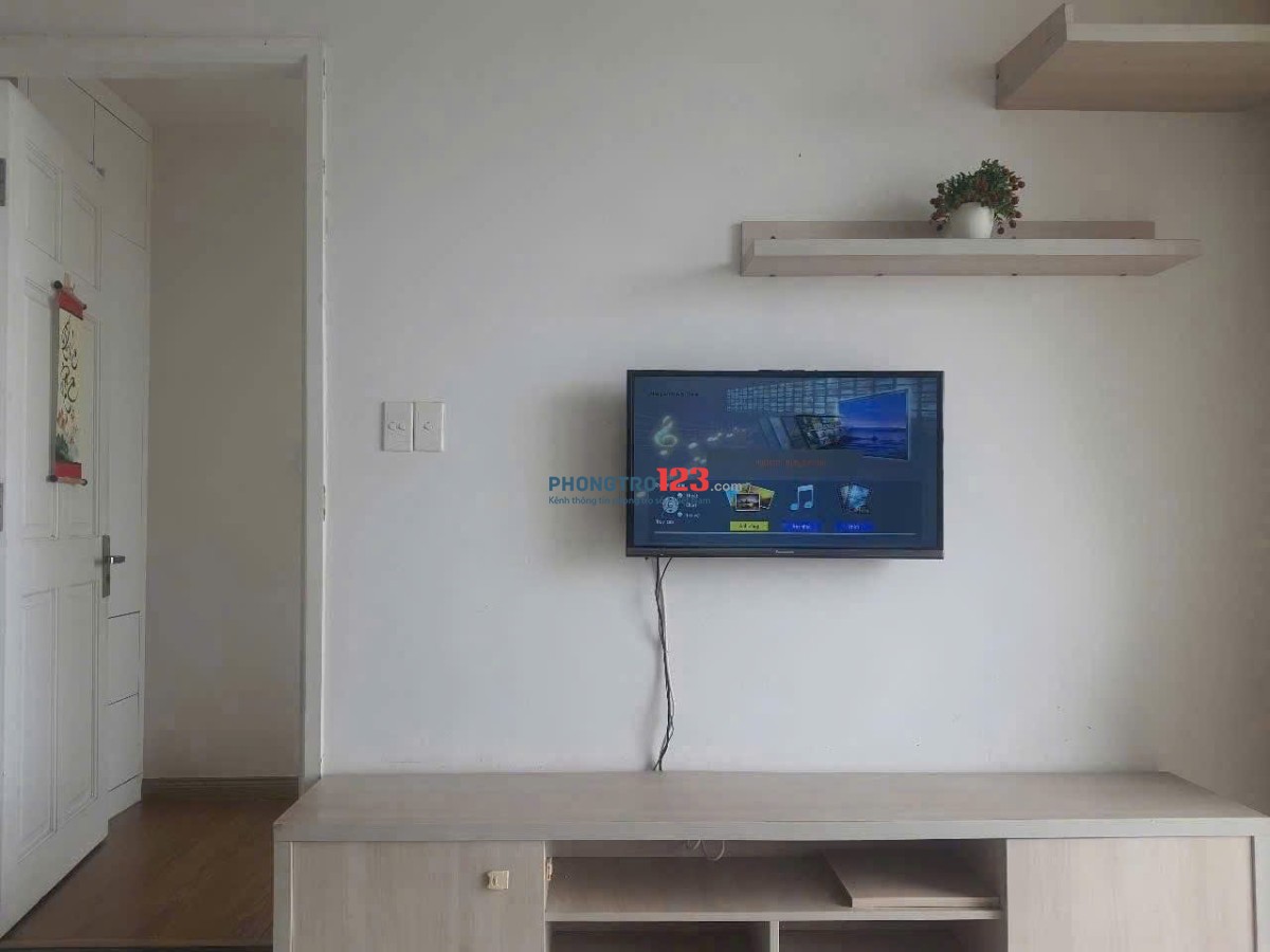 Căn hộ Oriental Plaza, Âu Cơ, Tân Phú: 11tr5/th,2p ngủ,73m2,NT