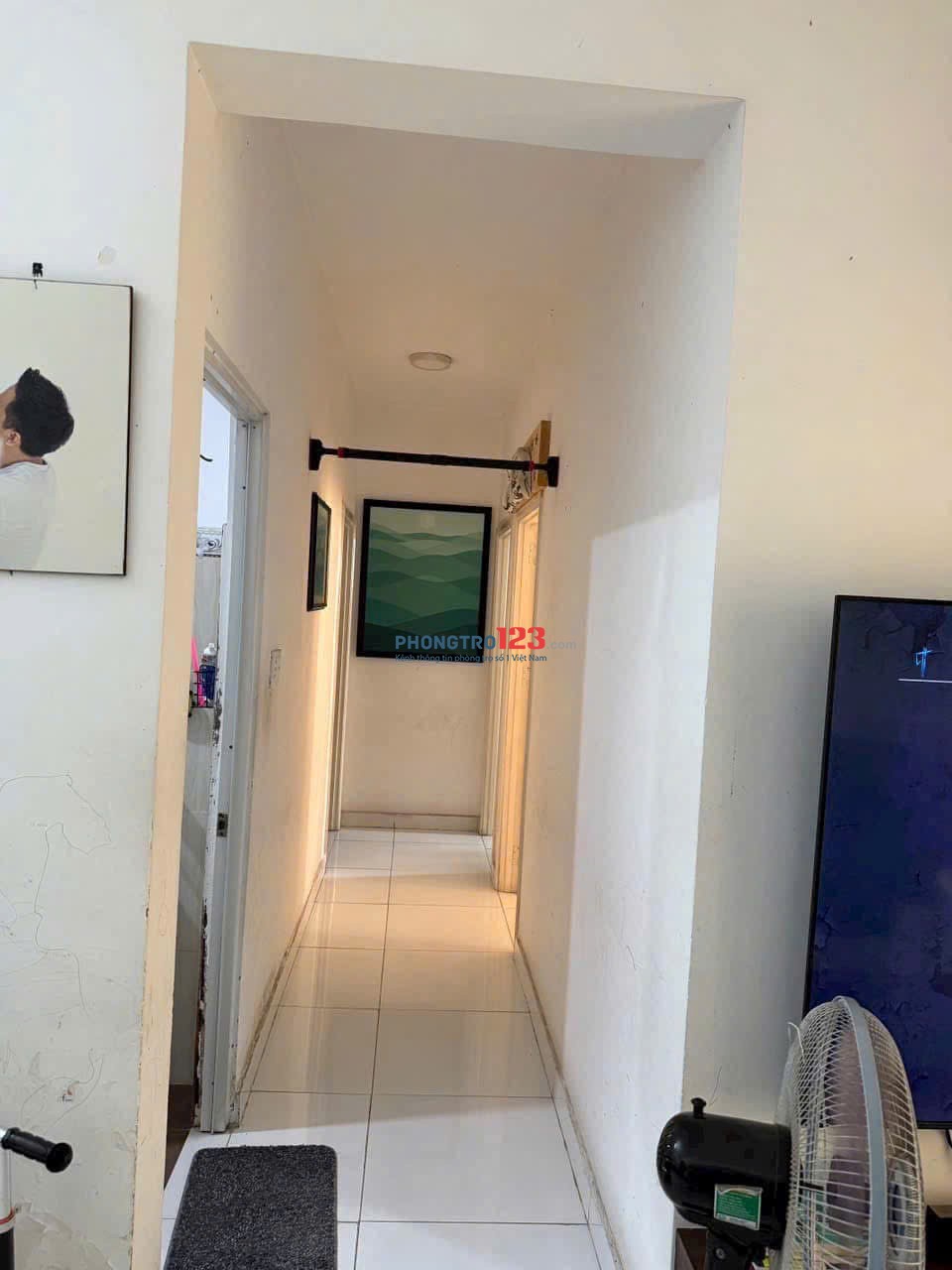 Chung cư Kim Tân Hải,Trường Chinh, Q12, 70m2, 2PN, 8tr/tháng.