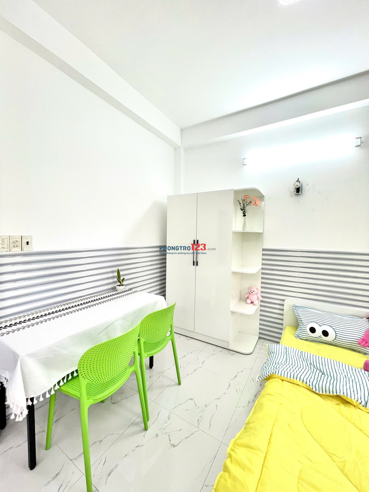 PHÒNG ĐẸP - FULL NỘI THẤT - ĐỐI DIỆN CHỢ HOÀ HƯNG, Q3