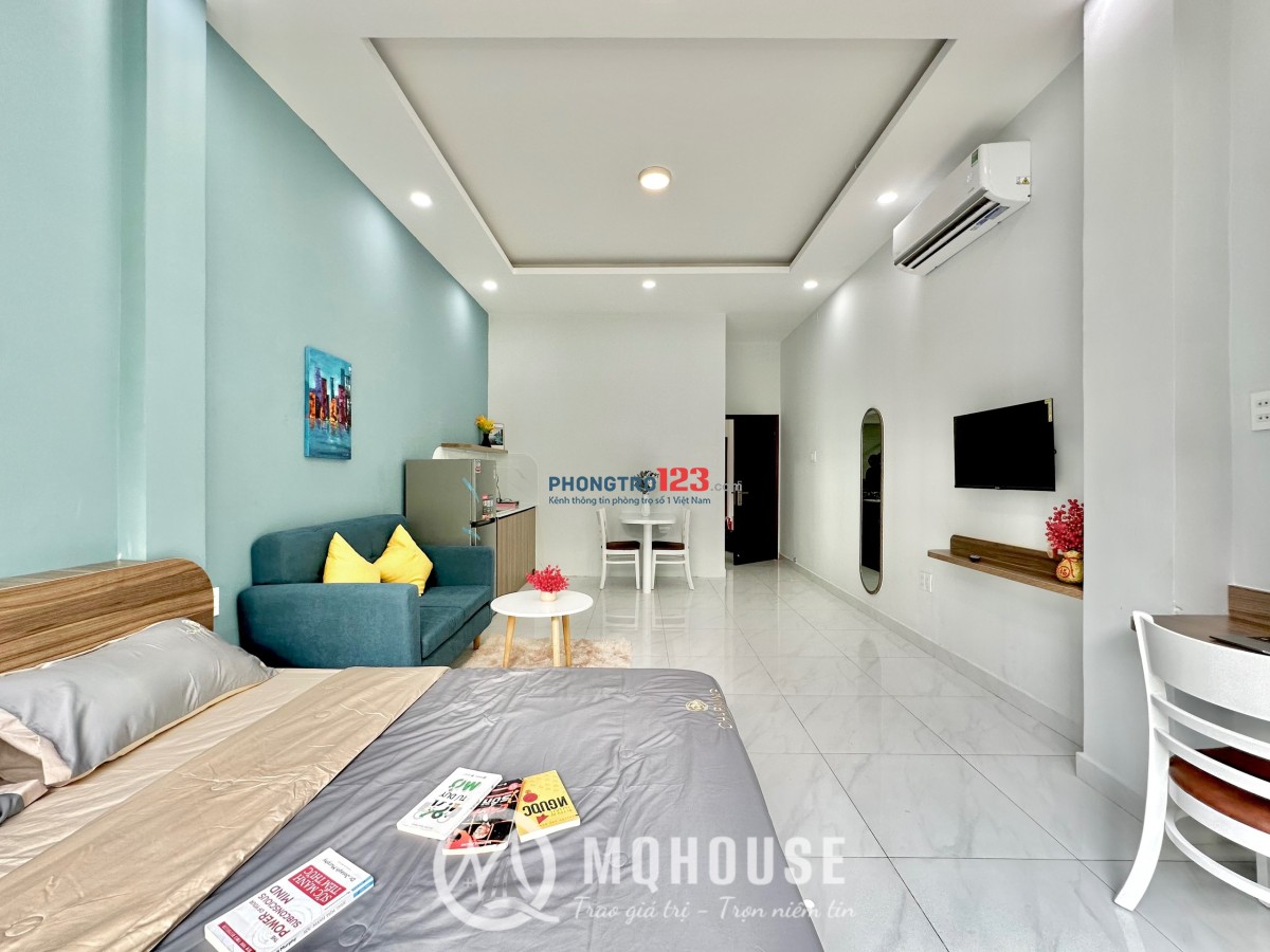 Cho thuê CHDV full kính rộng rãi nhà mới gần Lotte Mart Cộng Hòa, cầu vượt HHT