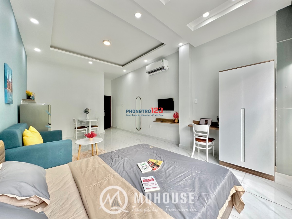 Cho thuê CHDV full kính rộng rãi nhà mới gần Lotte Mart Cộng Hòa, cầu vượt HHT