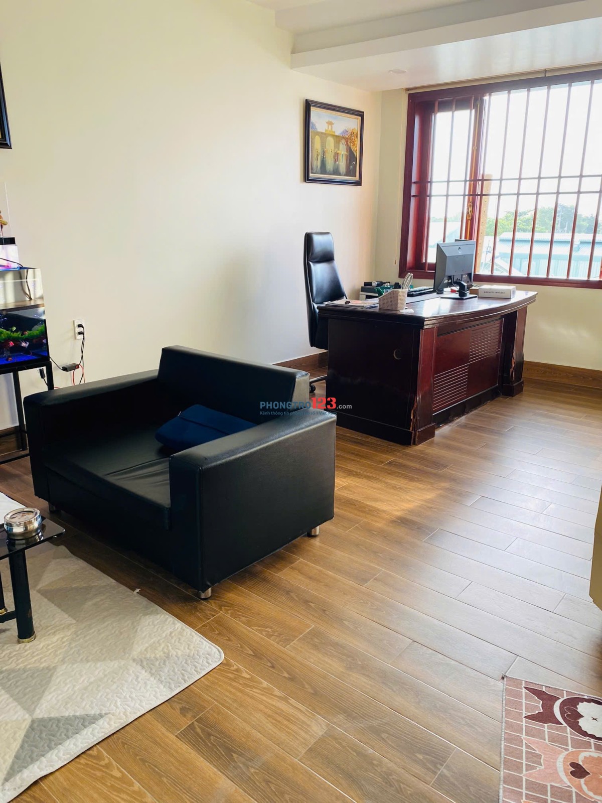 Văn phòng, Phòng ở căn hộ mini - Khu phố an ninh, riêng tư, yên tĩnh