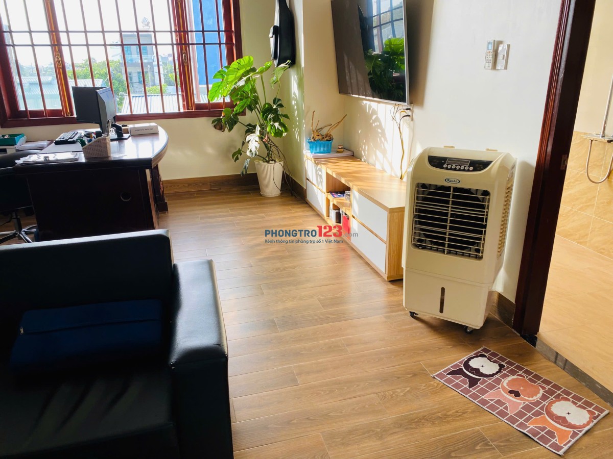 Văn phòng, Phòng ở căn hộ mini - Khu phố an ninh, riêng tư, yên tĩnh
