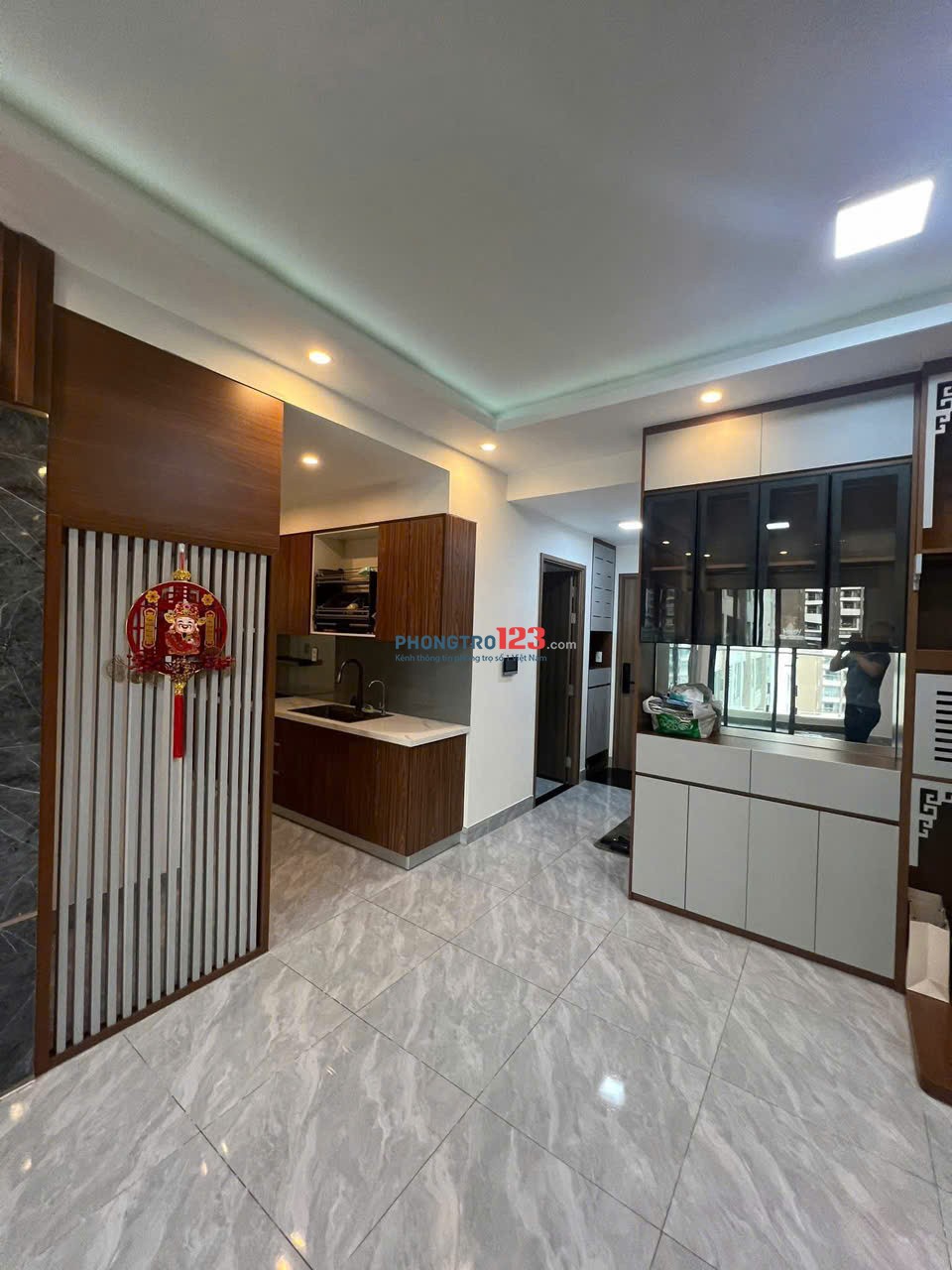 Chung cư Botanic, Nguyễn Thượng HIền, PN: 2p ngủ, 2wc, 90m2, nhà mới, 17tr