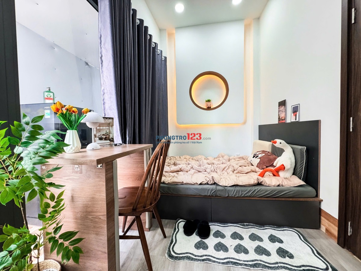 CĂN HỘ 1PN TÁCH BẾP – BAN CÔNG THOÁNG MÁT, GẦN ĐH BÁCH KHOA, ĐH VĂN HIẾN, GIỜ GIẤC TỰ DO