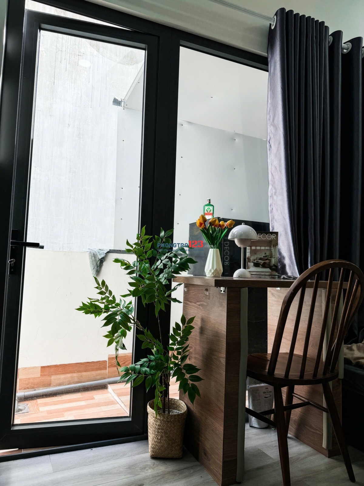CĂN HỘ 1PN TÁCH BẾP – BAN CÔNG THOÁNG MÁT, GẦN ĐH BÁCH KHOA, ĐH VĂN HIẾN, GIỜ GIẤC TỰ DO
