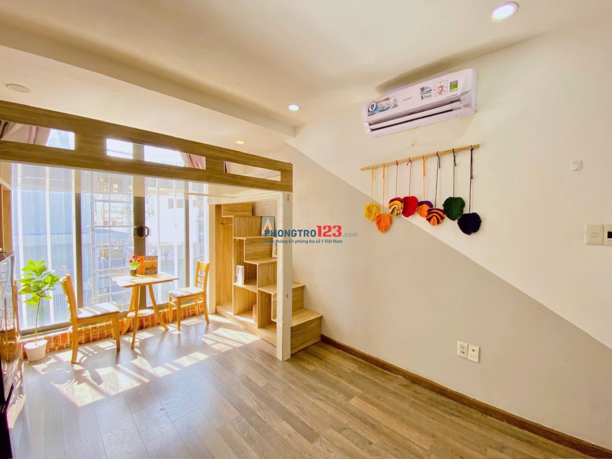 Cho Thuê Căn Hộ Có Gác FULL Nội Thất Giá Siêu Dẻ Chỉ Từ 3tr6 Gần Khu Etown Gần ĐH Văn Lang
