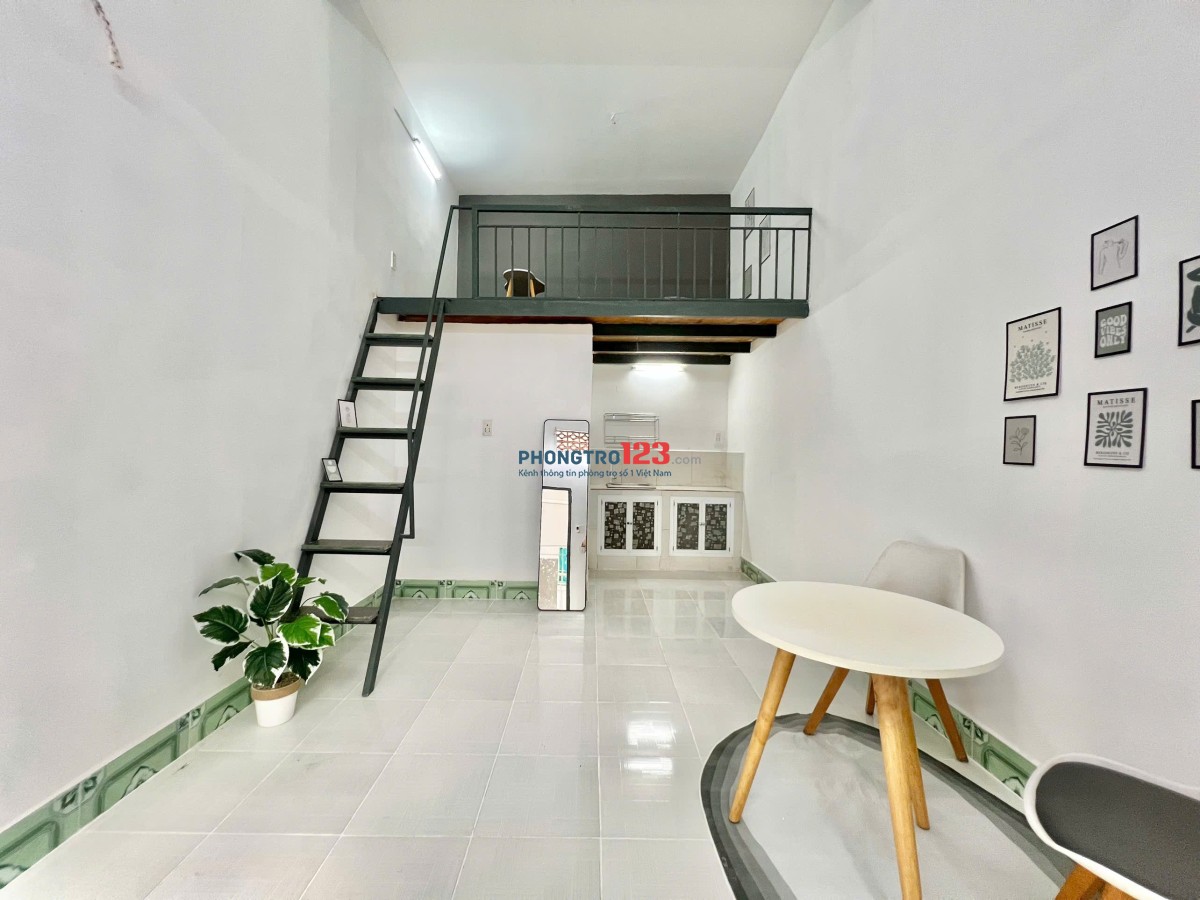Cho Thuê Căn Hộ Có Gác FULL Nội Thất Giá Siêu Dẻ Chỉ Từ 3tr6 Gần Khu Etown Gần ĐH Văn Lang