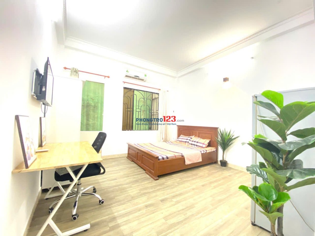 Phòng studio Phú Nhuận full nội thất - bảo vệ - tự do