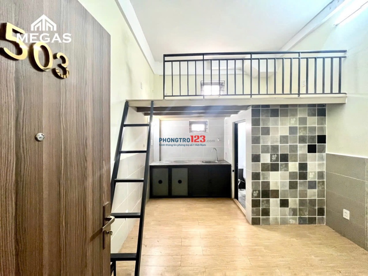 Phòng gác cao - cửa sổ thoáng sinh viên ngay Lê Văn Việt 