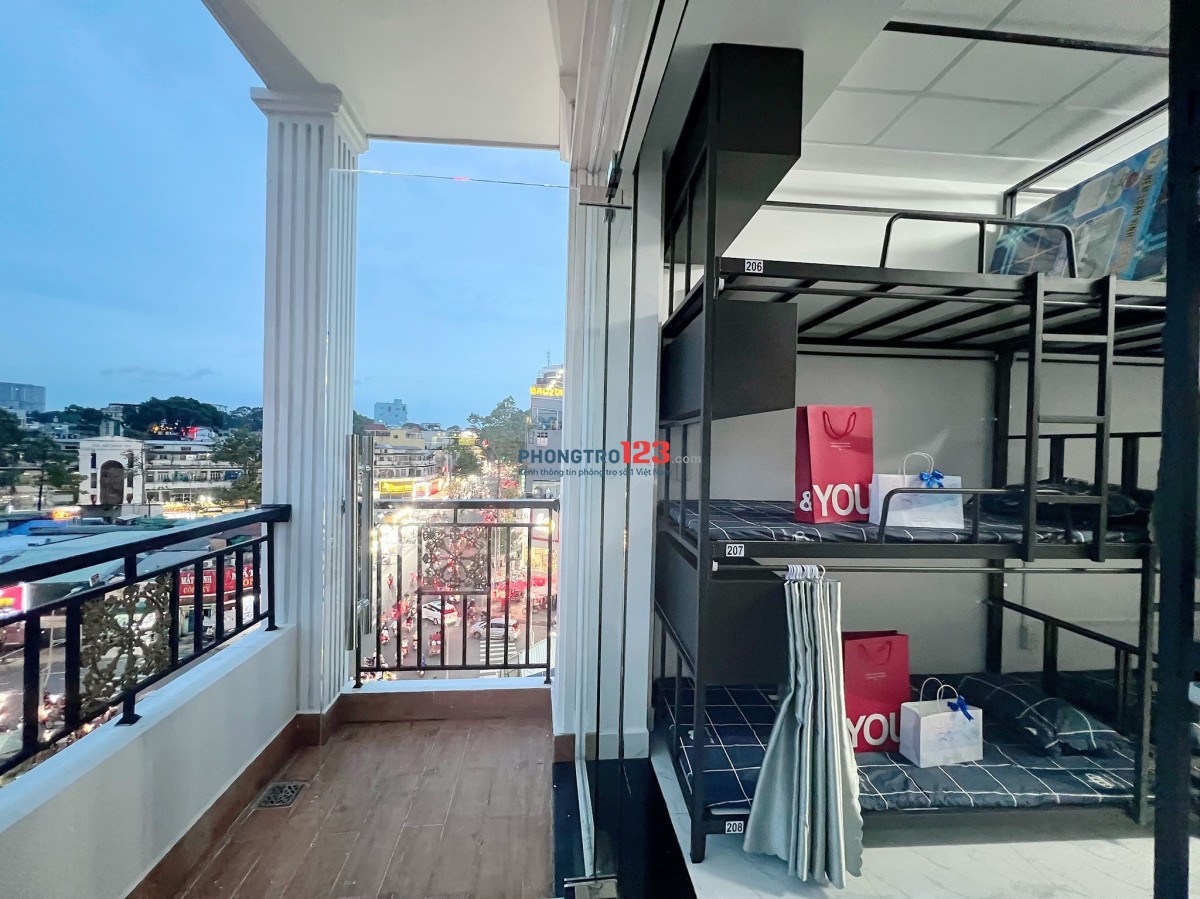  KTX HAPPY HOUSE QUẬN 5 - QUẬN 10 - PHÚ NHUẬN - ĐẦY ĐỦ TIỆN NGHI - FULL NỘI THẤT - 1TR4